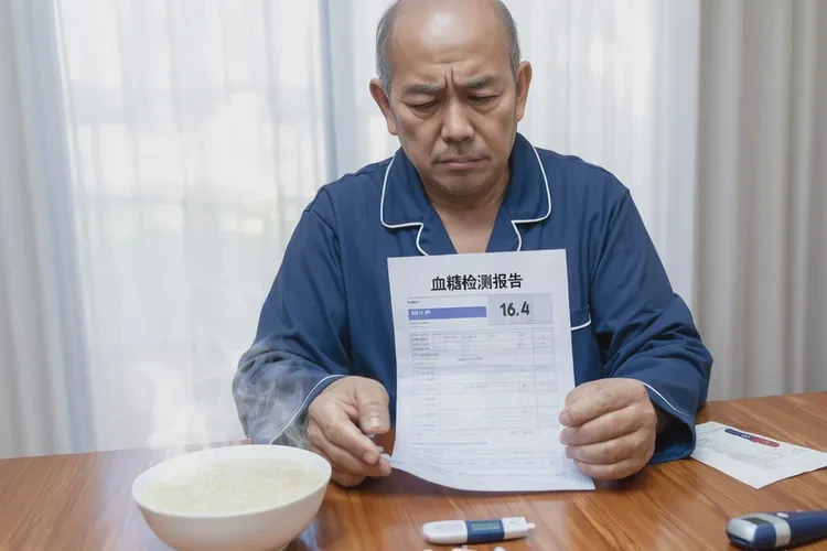 47歲早餐血糖16點4是怎么回事(圖1)