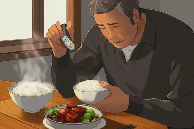 47歲晚餐血糖13點(diǎn)1是怎么回事(圖1)