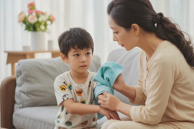 儿童打疫苗肿了一大块怎么办(图1)