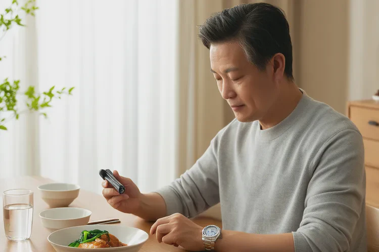 47岁餐后血糖6点8是怎么回事(图1)