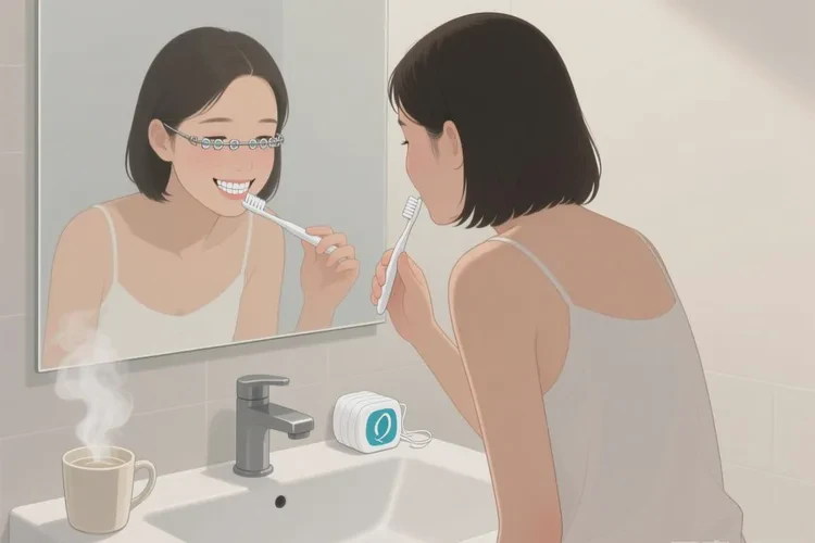 正畸牙齒晃動(dòng)(圖1)