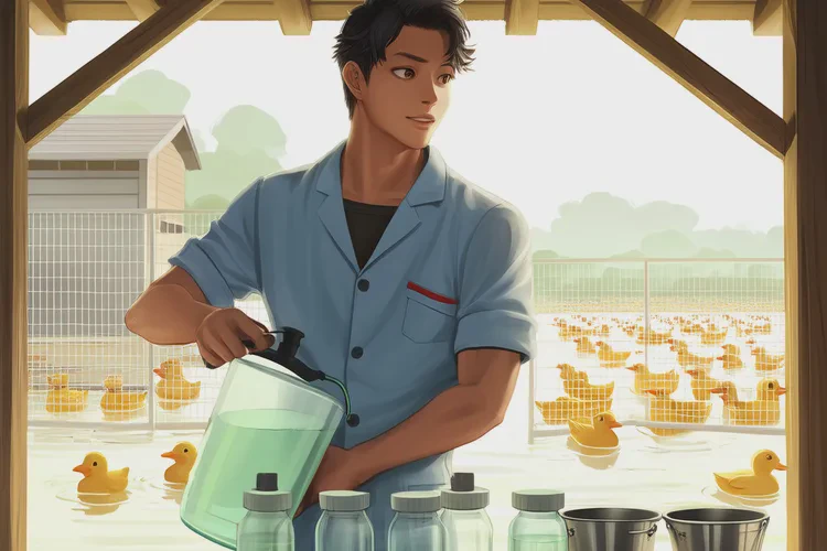 给鸭子打疫苗(图4)