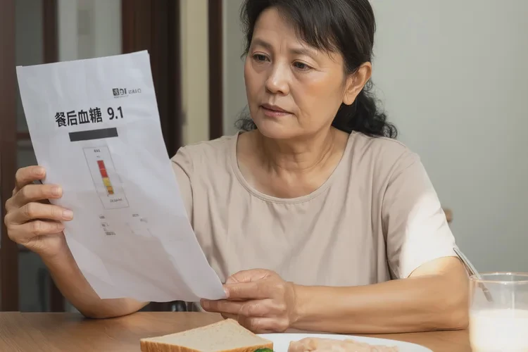 43岁餐后血糖9.1是怎么回事(图1)