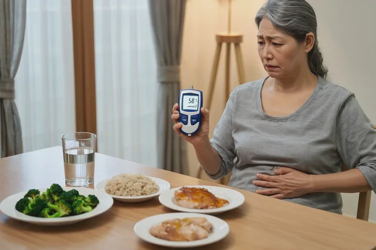 47岁晚餐血糖16.7是怎么回事(图1)