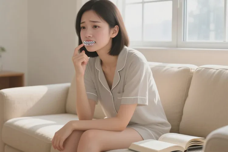 正畸的牙齒發(fā)現(xiàn)有松動(dòng)怎么辦(圖1)