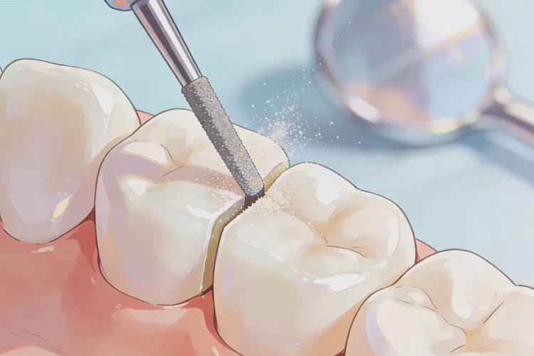 正畸過程中牙齒會(huì)打磨嗎(圖4)