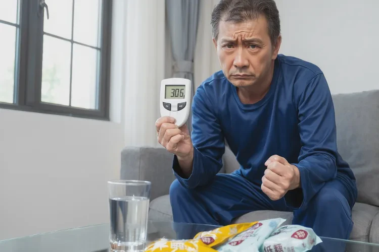 47歲空腹血糖30.6是怎么回事(圖1)