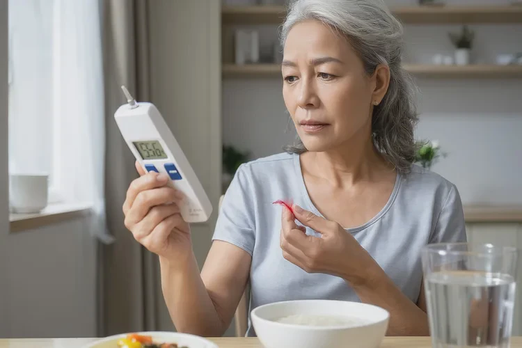 47歲晚餐血糖28.6是怎么回事(圖1)