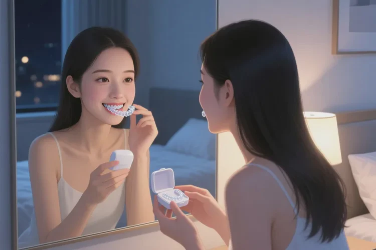 正畸之后牙齒有縫(圖1)