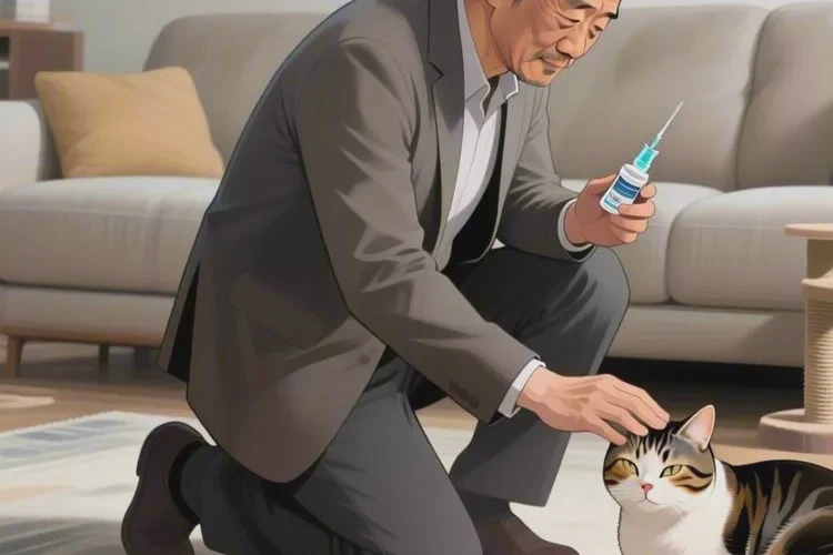 让2个月没打疫苗的猫挠出血怎么办(图2)