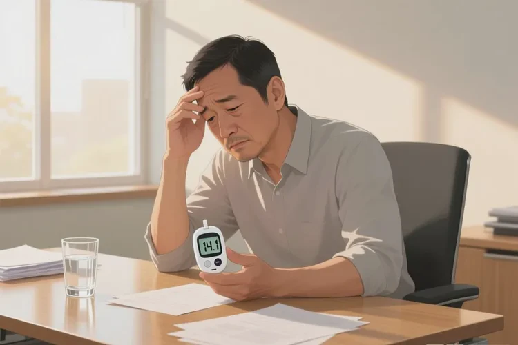 38歲早上血糖14.1是怎么回事(圖1)