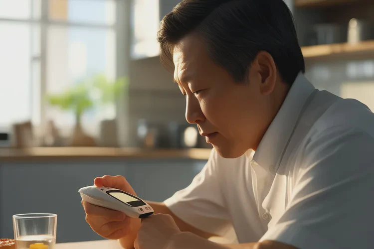 47歲早餐血糖25.2是怎么回事(圖1)