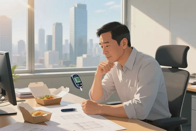 38岁中午血糖15.8是怎么回事(图1)