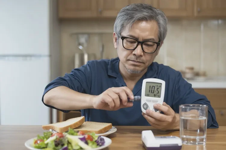 47岁早餐血糖10.5是怎么回事(图1)