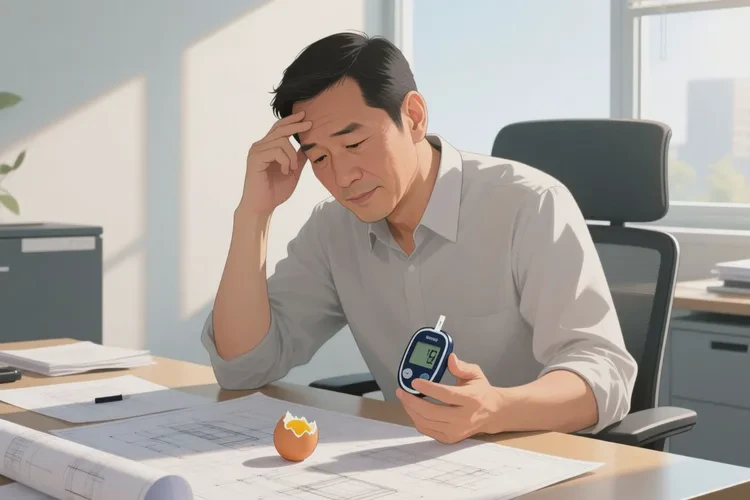 38岁中午血糖3.4是怎么回事(图1)