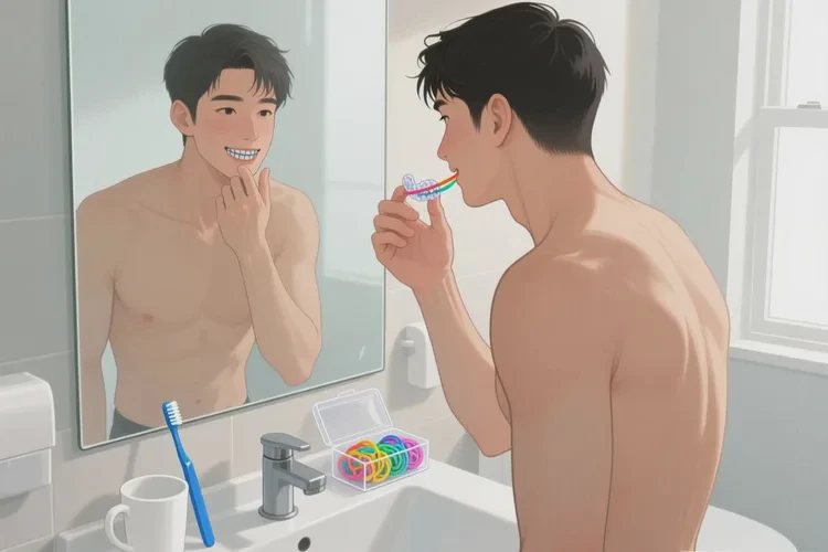 正畸橡皮筋牙齒隱形牙套(圖2)