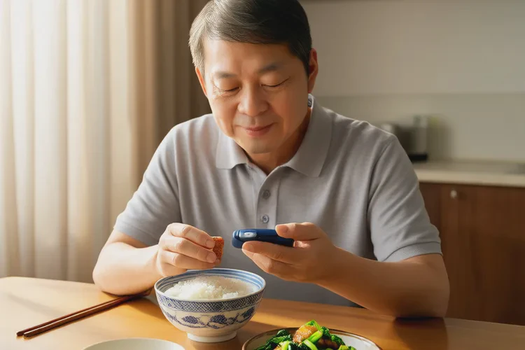 47歲中餐血糖10.7是怎么回事(圖1)