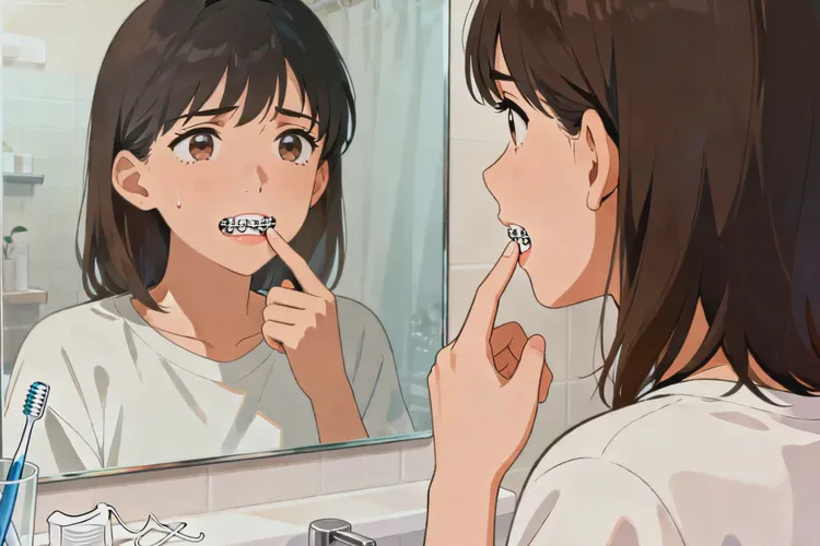 正畸牙齒期間固定后發(fā)現(xiàn)有松動(dòng)怎么(圖1)