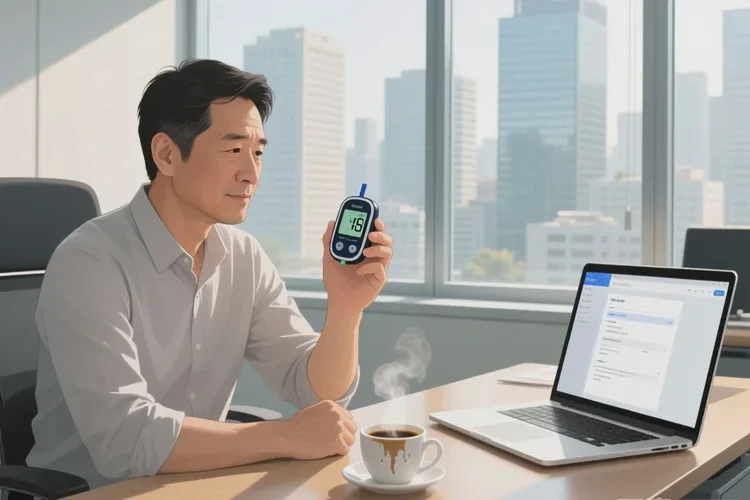 38歲中午血糖4.1是怎么回事(圖1)