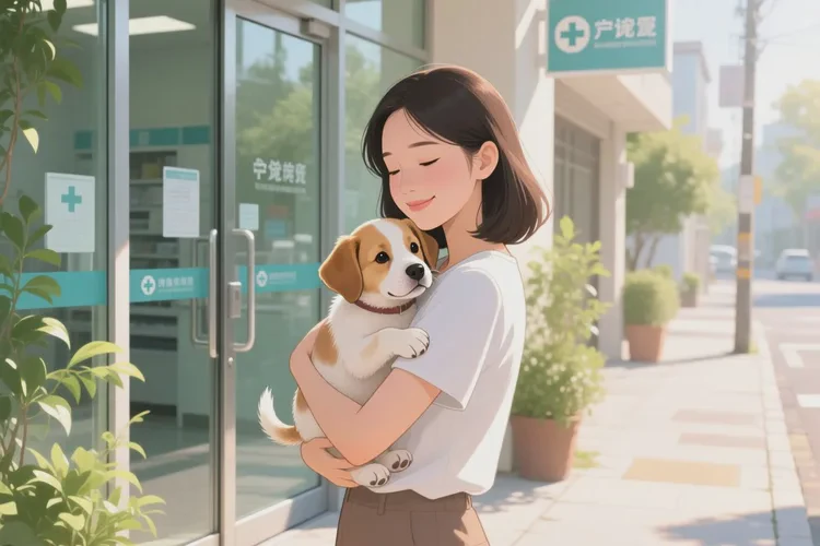 幼犬打疫苗后精神不好(图4)