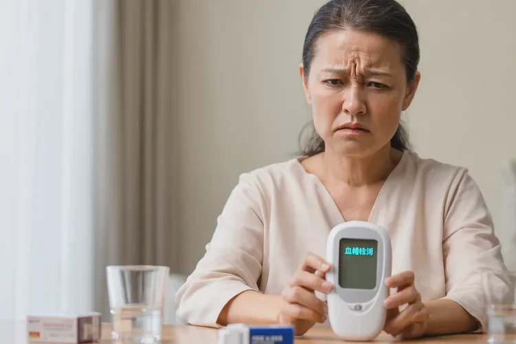 47歲早餐血糖30.6是怎么回事(圖1)