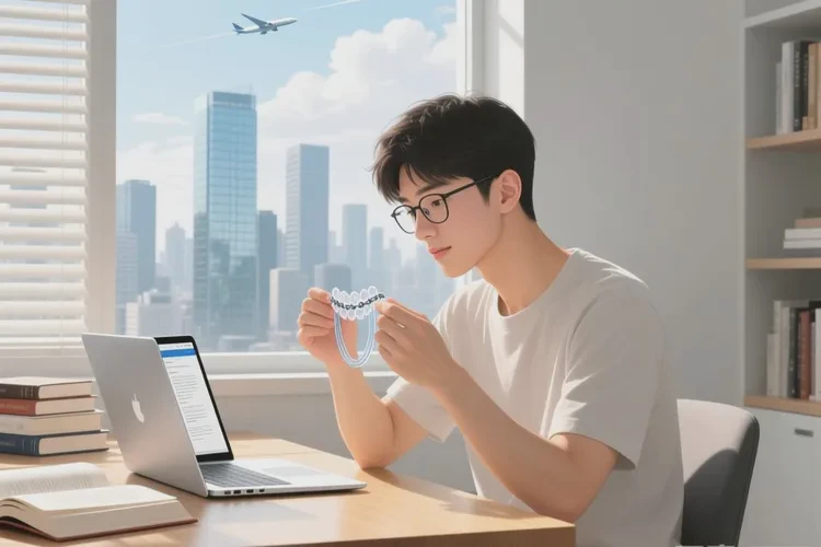 正畸橡皮筋牙齒隱形牙套(圖4)