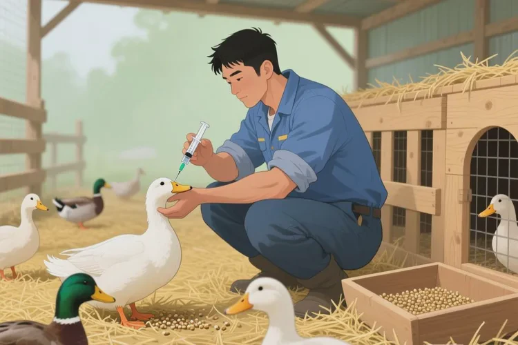 鸭打完疫苗有什么不良反应(图1)