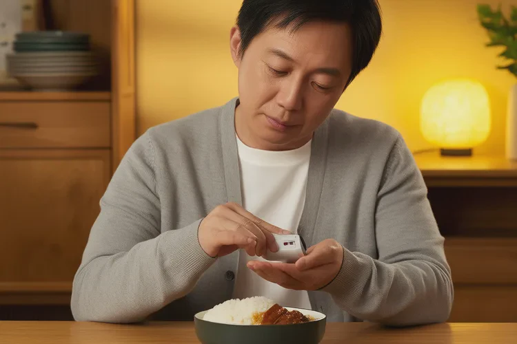 47岁晚餐血糖21.7是怎么回事(图1)