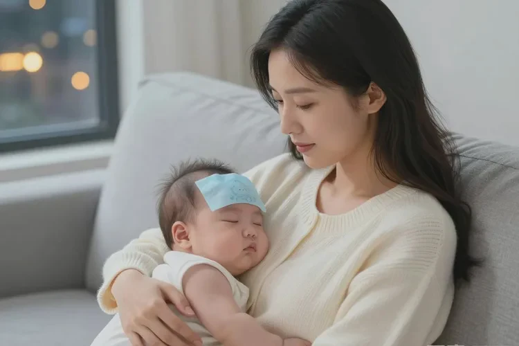 二个月婴儿打脊灰疫苗后反应(图1)