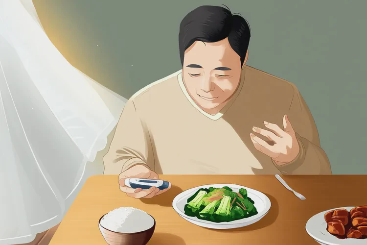 47岁中餐血糖10.4是怎么回事(图1)