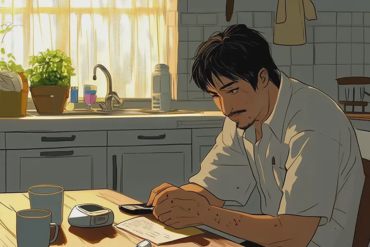 47岁早餐血糖19.3是怎么回事(图1)