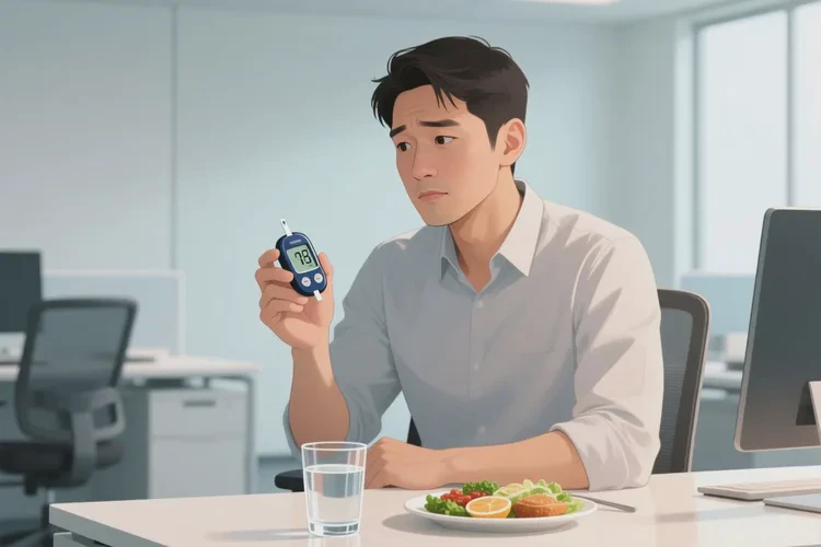 38歲中午血糖7.4是怎么回事(圖1)