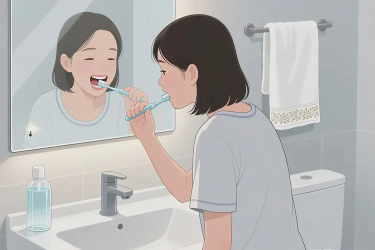 正畸牙齒打骨釘?shù)奈：τ心男?圖2)