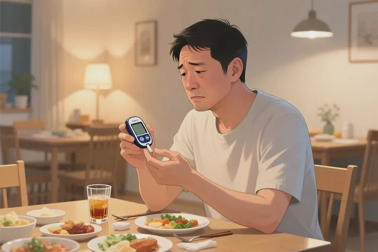 38岁中午血糖17点8是怎么回事(图1)