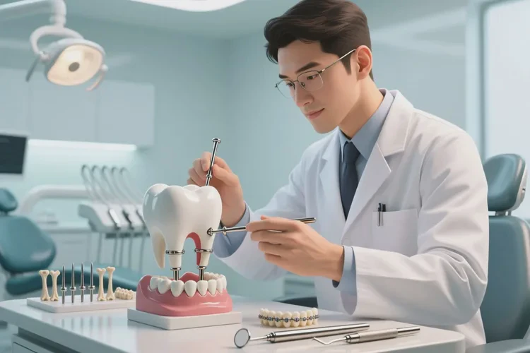 正畸牙齒打骨釘?shù)淖饔?圖3)