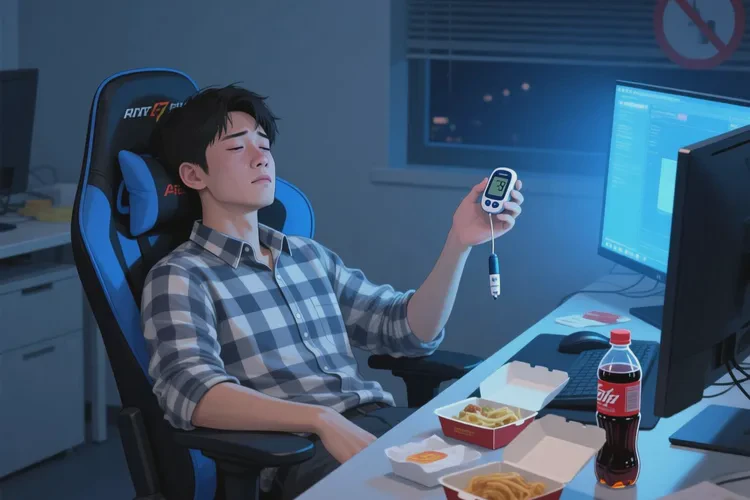 38岁中午血糖22.7是怎么回事(图2)