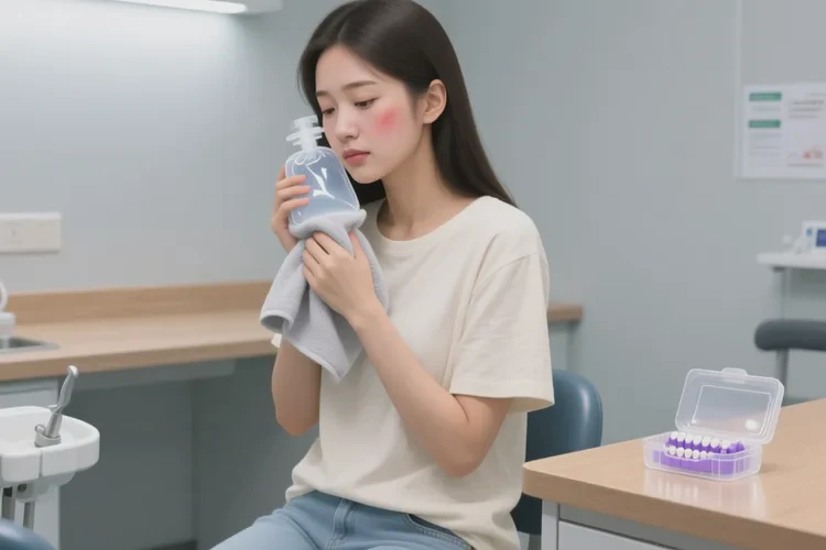 正畸其中一個牙齒巨疼(圖1)