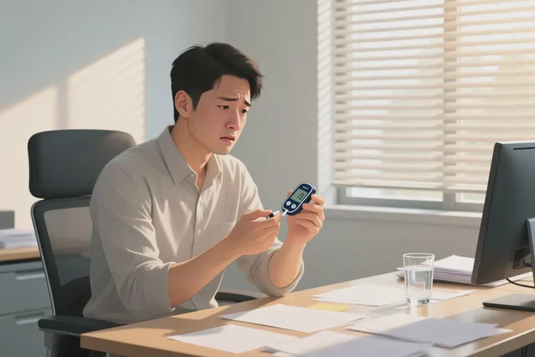 38歲中午血糖25.5是怎么回事(圖1)