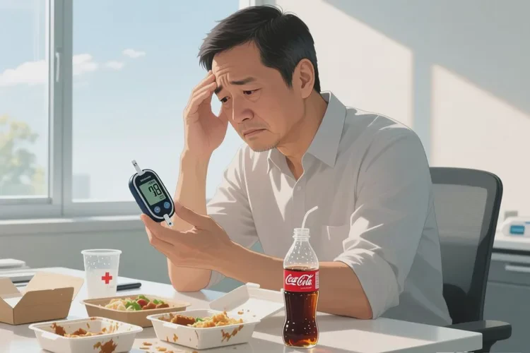 38岁中午血糖12点7是怎么回事(图1)