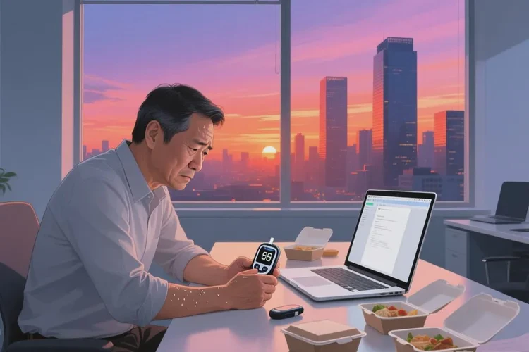 38歲中午血糖20.3是怎么回事(圖1)