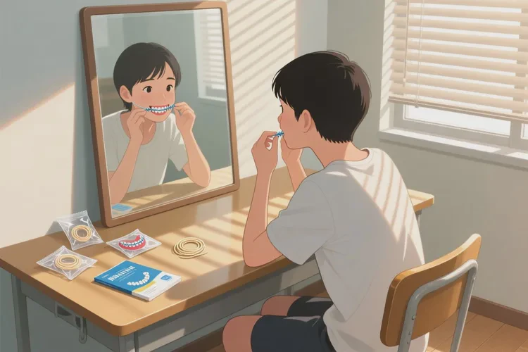 牙齒正畸帶橡皮筋要帶多久(圖1)