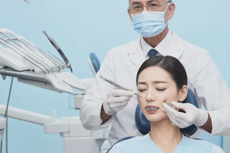 正畸牙齒搖晃疼痛(圖1)