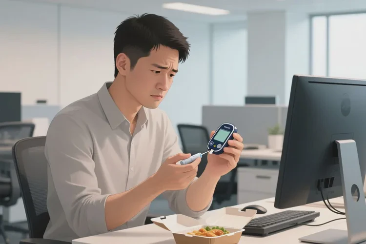 38歲中午血糖23.2是怎么回事(圖1)