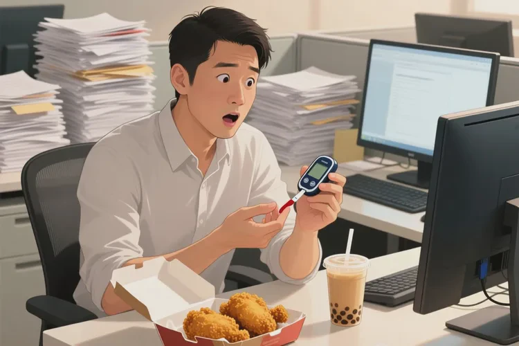 38歲中午血糖21.2是怎么回事(圖1)