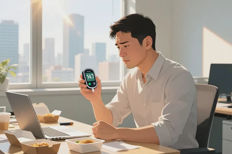 38岁中午血糖14点7是怎么回事(图1)