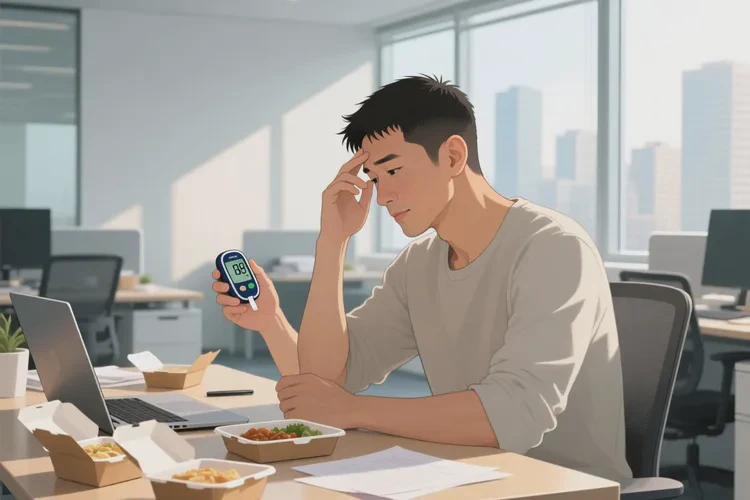 38岁中午血糖9点7是怎么回事(图1)