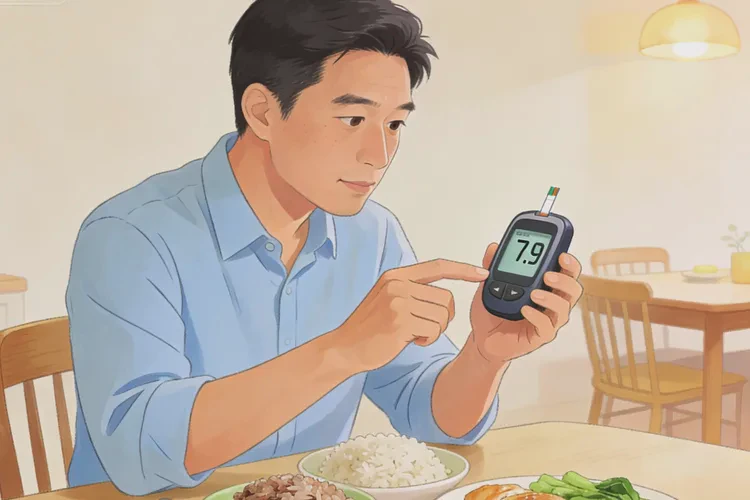 38岁中午血糖7点9是怎么回事(图1)