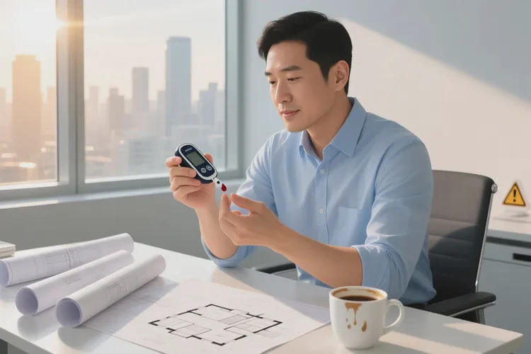 38岁下午血糖6.4是怎么回事(图1)