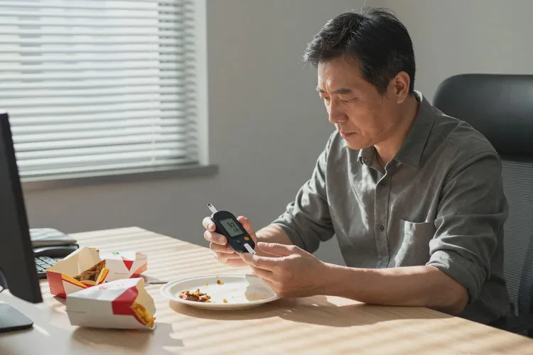 38岁中午血糖19.8是怎么回事(图1)