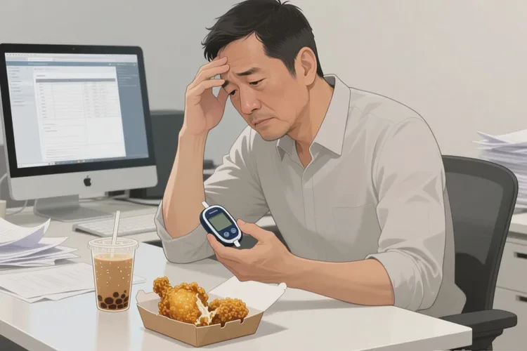 38岁中午血糖16点6是怎么回事(图1)